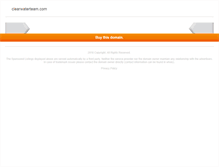Tablet Screenshot of clearwaterteam.com